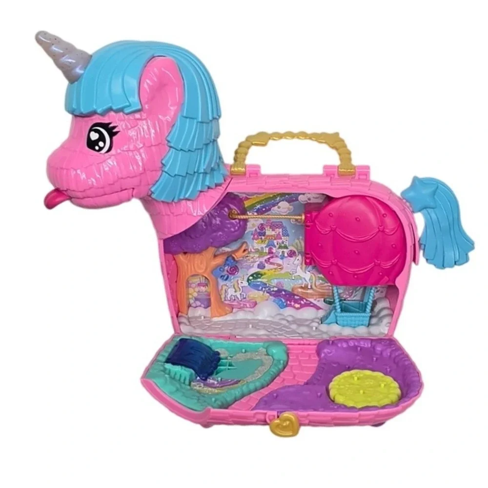 Polly Pocket 35th Anniversary Unicorn Playset Sparkle Cove Adventure Mattel
